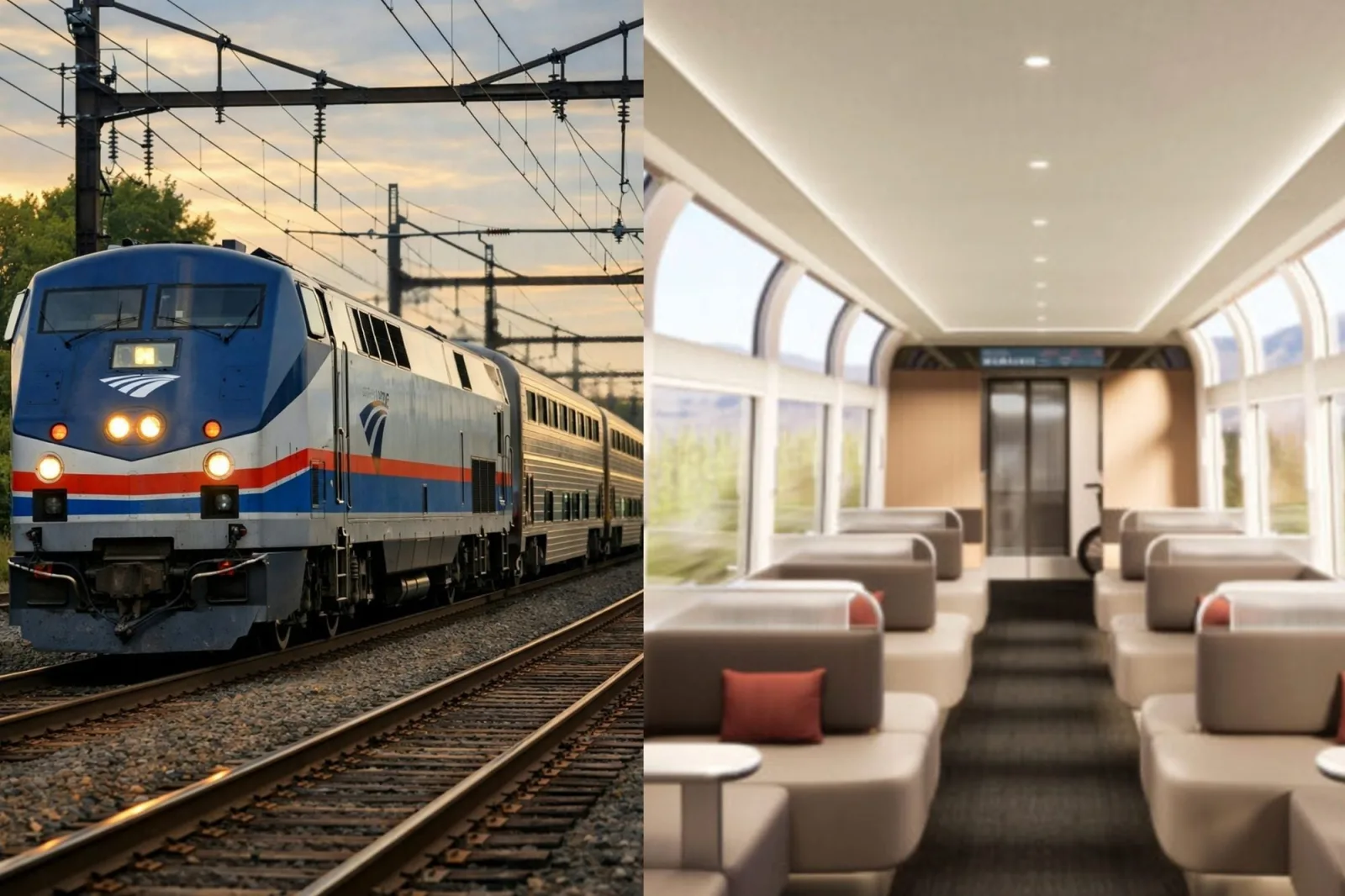 Amtrak renovará su flota de larga distancia con 800 nuevos vagones
