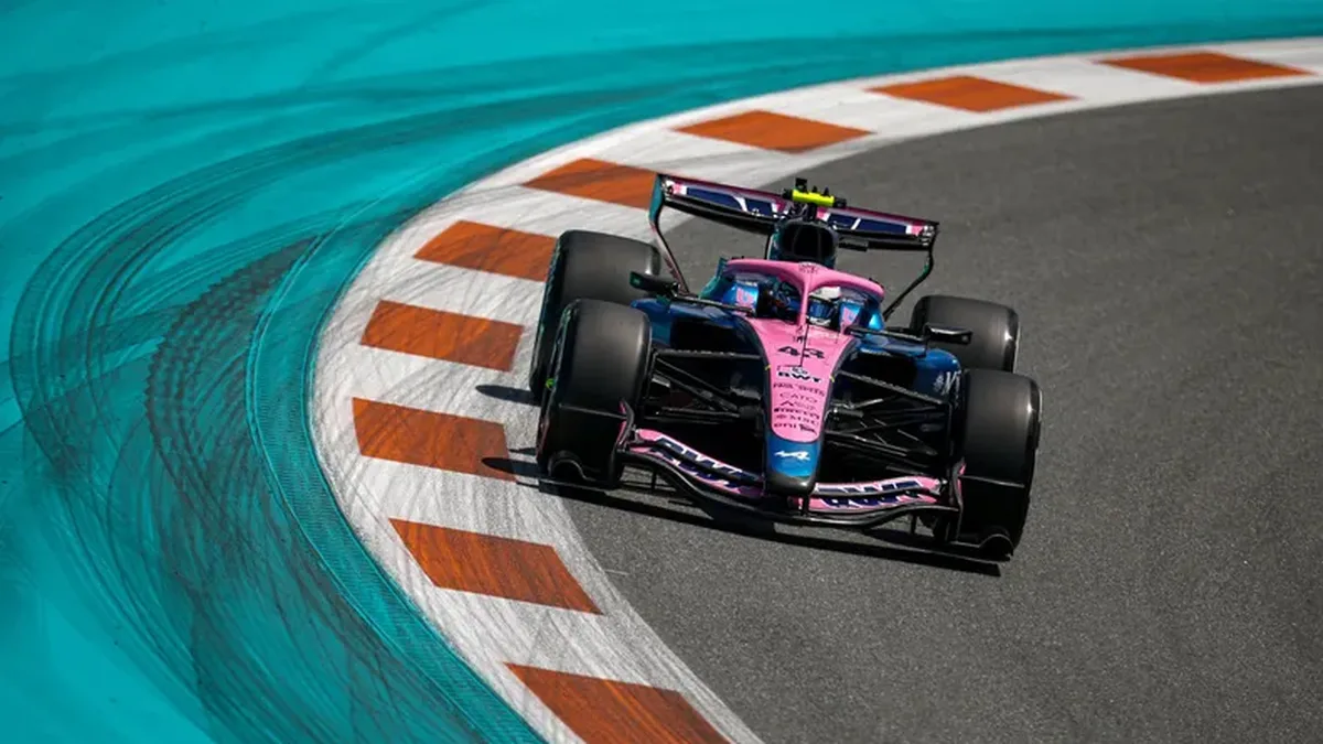 Colapinto fue 11° en la primera práctica libre del Gran Premio de Miami