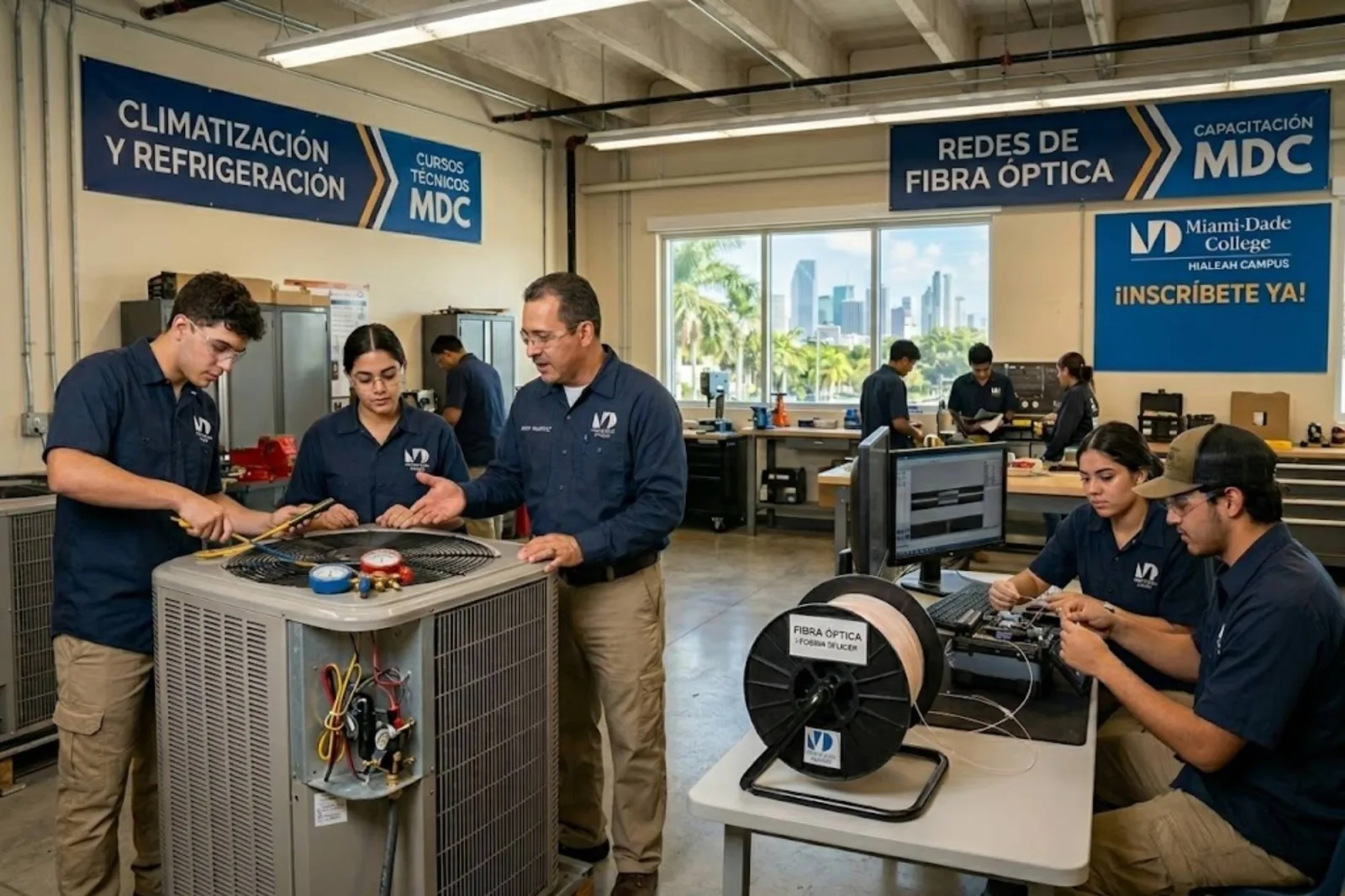 Miami-Dade ofrece cursos para empleos que pagan hasta US$40 por hora