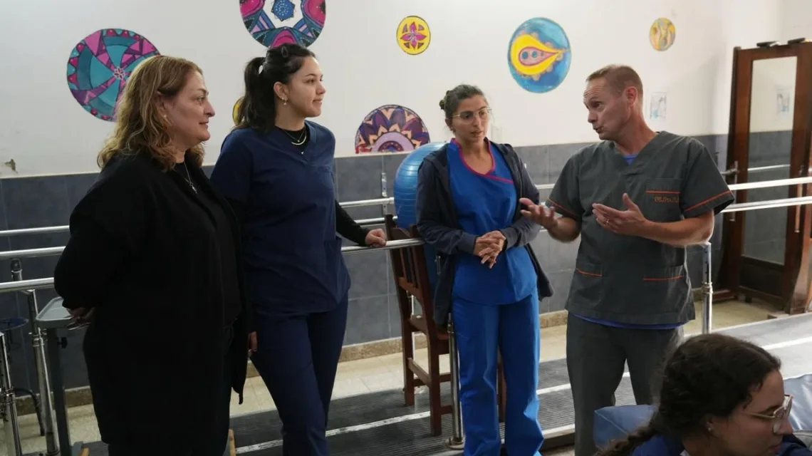 Obra de la nueva sala de Rayos X en el Hospital Vera Candioti alcanza el 80%