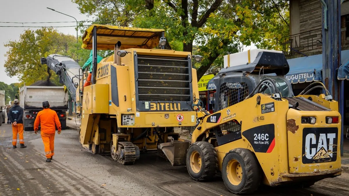 Pergamino acelera obras viales en Yrigoyen y completa tramo pendiente en Ugarte